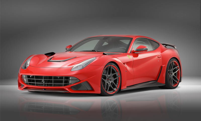 Illustration for article titled Spectacular Widebody Version And 781 HP For Ferrari F12berlinetta